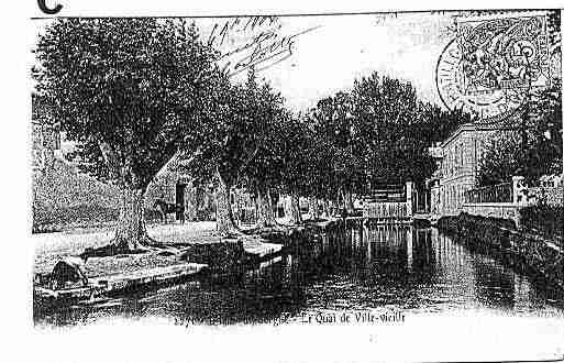 Ville de ISLESURLASORGUE(L'), carte postale ancienne