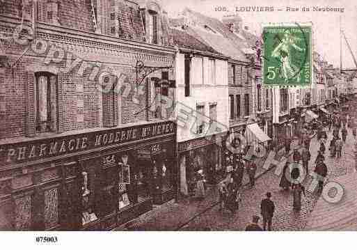 Ville de LOUVIERS, carte postale ancienne