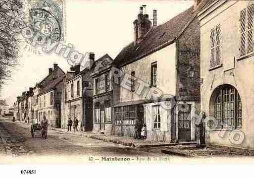 Ville de MAINTENON, carte postale ancienne