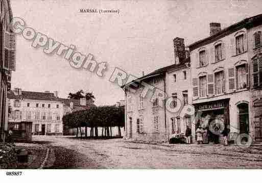 Ville de MARSAL, carte postale ancienne