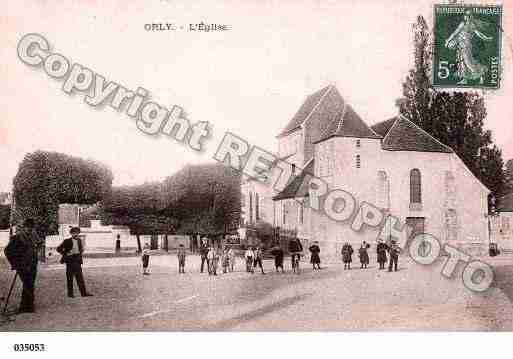 Ville de ORLY, carte postale ancienne