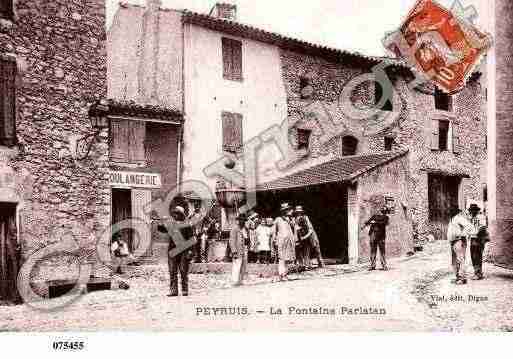 Ville de PEYRUIS, carte postale ancienne