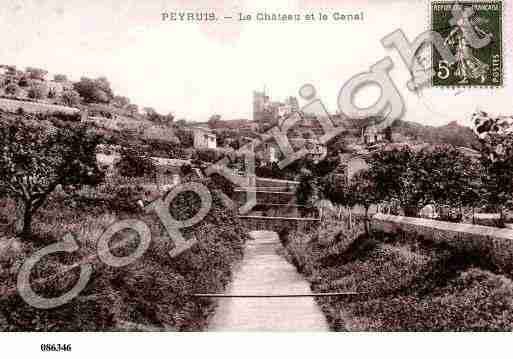 Ville de PEYRUIS, carte postale ancienne