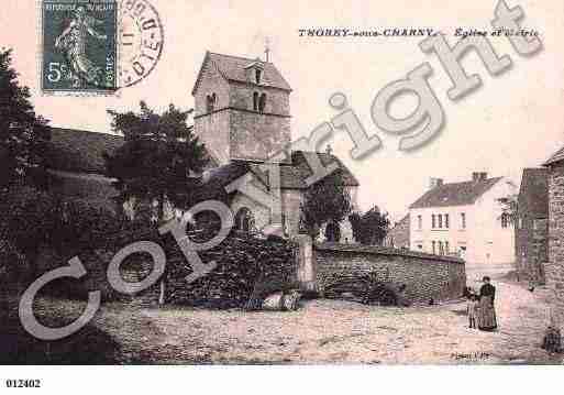 Ville de THOREYSOUSCHARNY, carte postale ancienne
