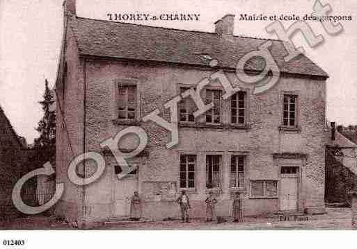 Ville de THOREYSOUSCHARNY, carte postale ancienne