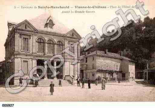 Ville de VIENNELECHATEAU, carte postale ancienne