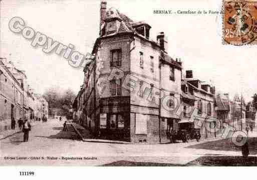 Ville de BERNAY, carte postale ancienne