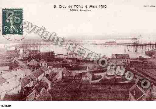 Ville de BORANSUROISE, carte postale ancienne