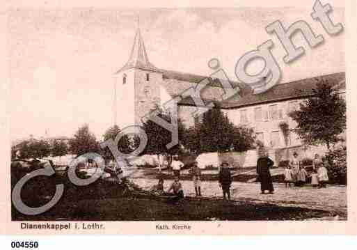 Ville de DIANEETKERPRICH, carte postale ancienne