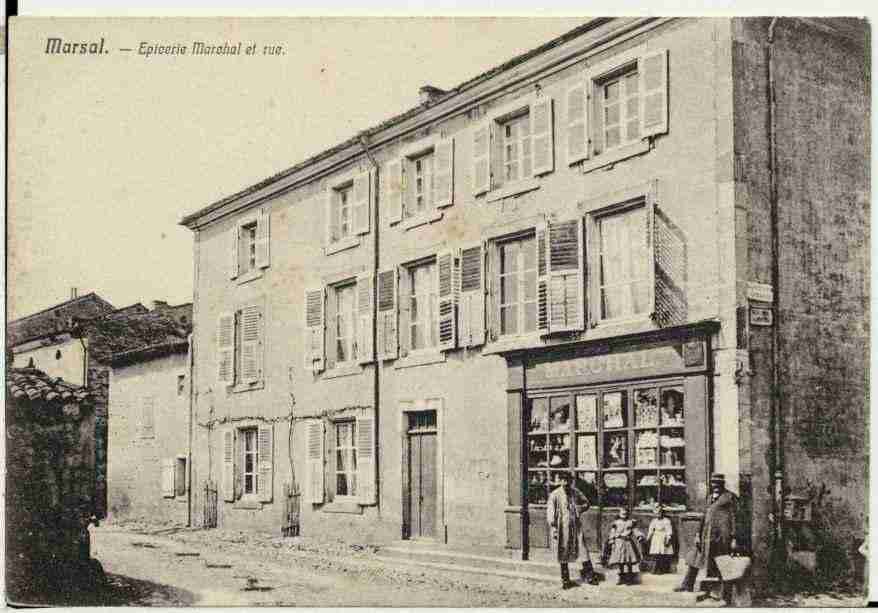 Ville de MARSAL, carte postale ancienne