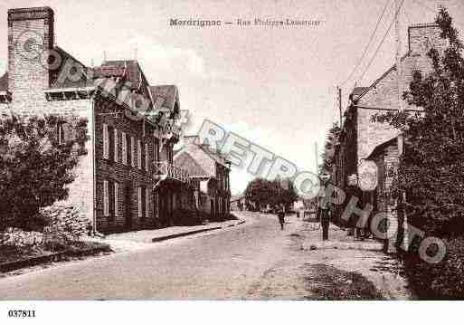 Ville de MERDRIGNAC, carte postale ancienne