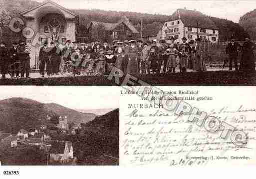 Ville de MURBACH, carte postale ancienne