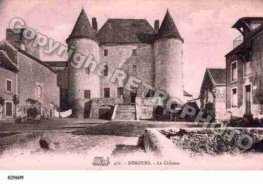 Ville de NEMOURS, carte postale ancienne