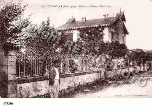 Ville de TREMOLAT, carte postale ancienne