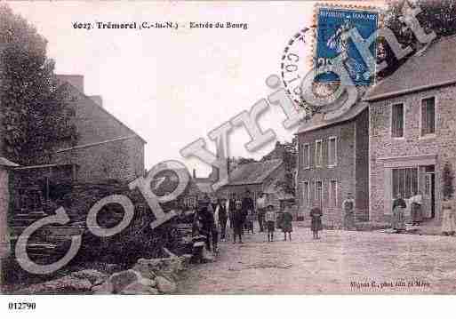 Ville de TREMOREL, carte postale ancienne