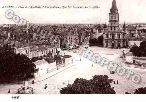 Ville de ANGERS, carte postale ancienne