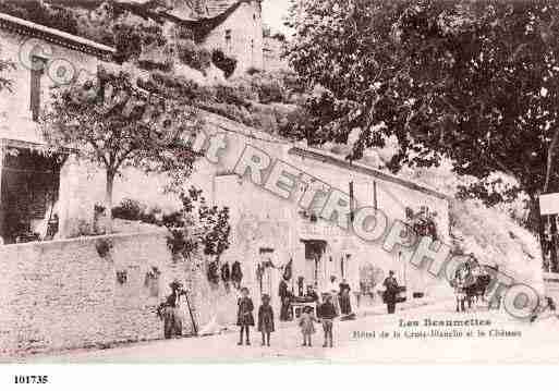 Ville de BEAUMETTES, carte postale ancienne