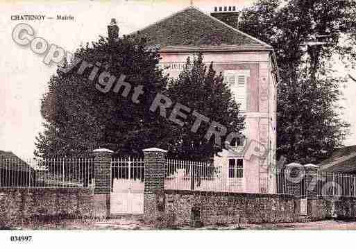 Ville de CHATENOY, carte postale ancienne