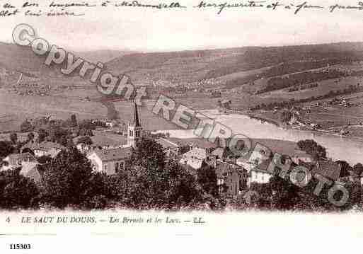 Ville de CLUSEETMIJOUX(LA), carte postale ancienne