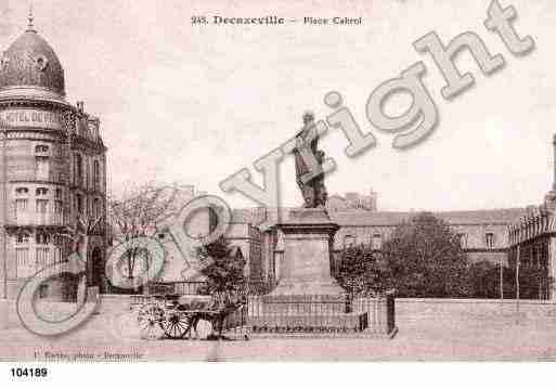 Ville de DECAZEVILLE, carte postale ancienne