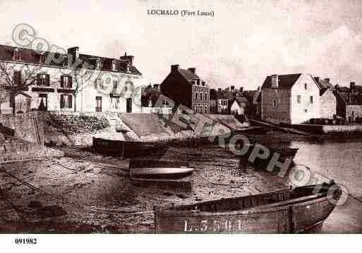 Ville de LOCMALOENGUEMENE, carte postale ancienne