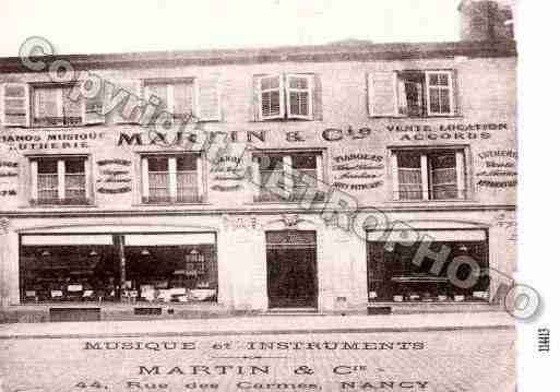 Ville de NANCY, carte postale ancienne