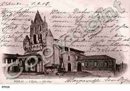Ville de PIBRAC, carte postale ancienne