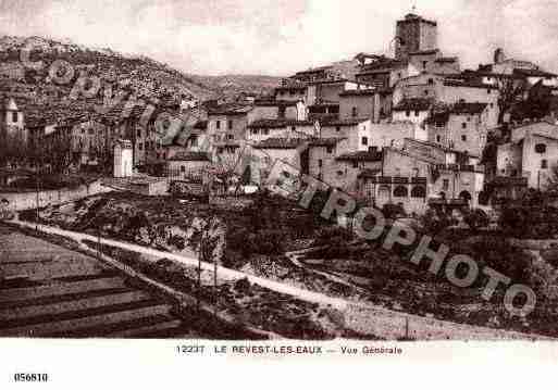 Ville de REVESTLESEAUX(LE), carte postale ancienne