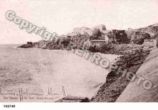 Ville de SETE, carte postale ancienne