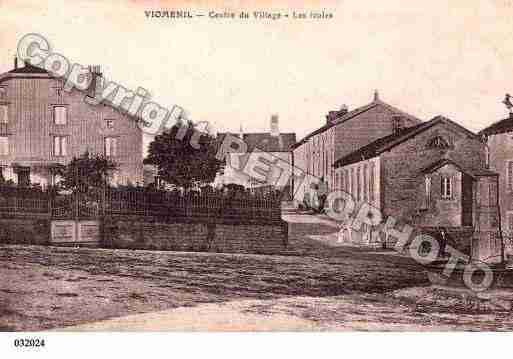 Ville de VIOMENIL, carte postale ancienne