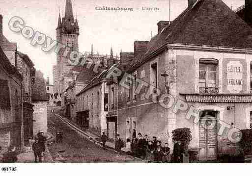 Ville de CHATEAUBOURG, carte postale ancienne