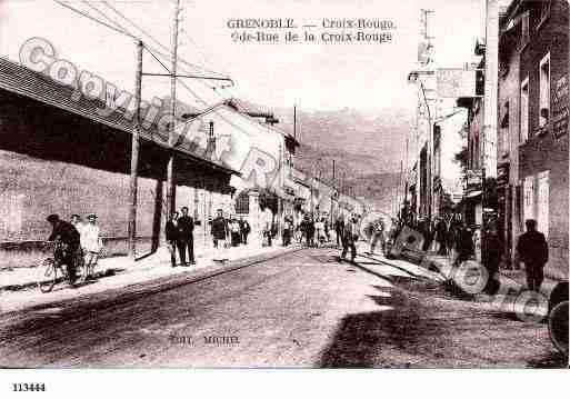 Ville de GRENOBLE, carte postale ancienne