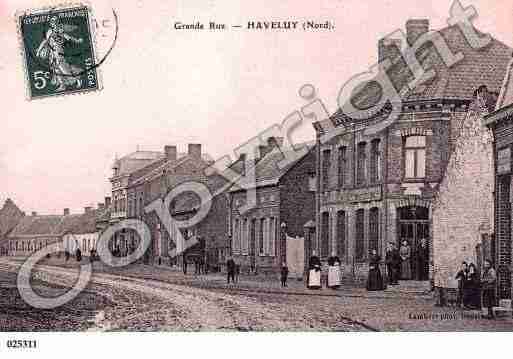 Ville de HAVELUY, carte postale ancienne