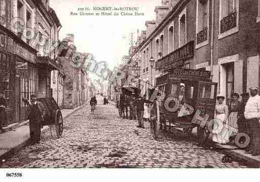 Ville de NOGENTLEROTROU, carte postale ancienne