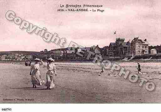 Ville de PLENEUFVALANDRE, carte postale ancienne