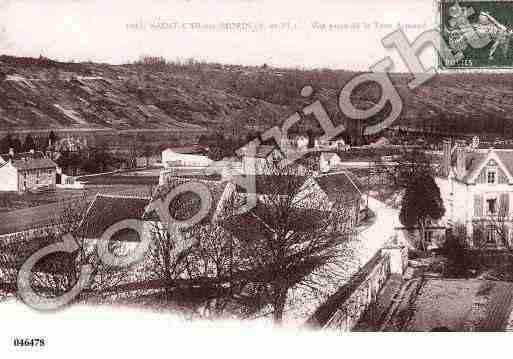 Ville de SAINTCYRSURMORIN, carte postale ancienne