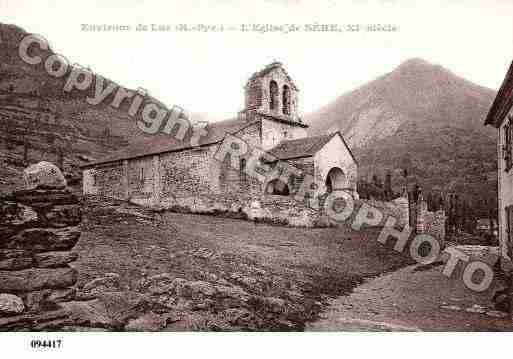 Ville de SERE, carte postale ancienne