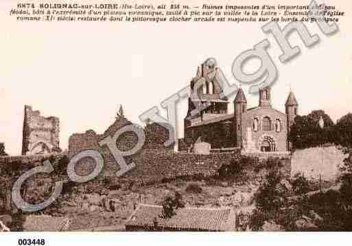 Ville de SOLIGNACSURLOIRE, carte postale ancienne