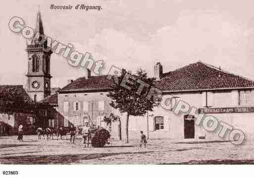 Ville de ARGANCY, carte postale ancienne