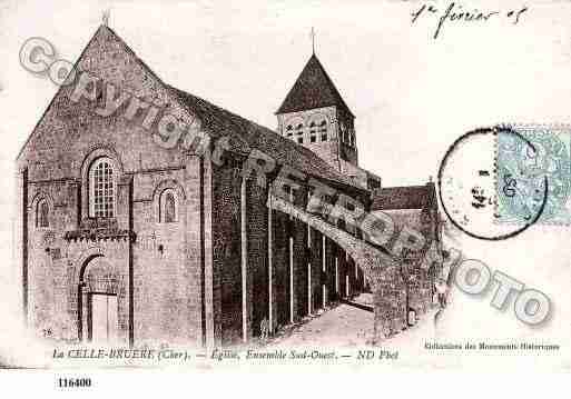 Ville de BRUEREALLICHAMPS, carte postale ancienne