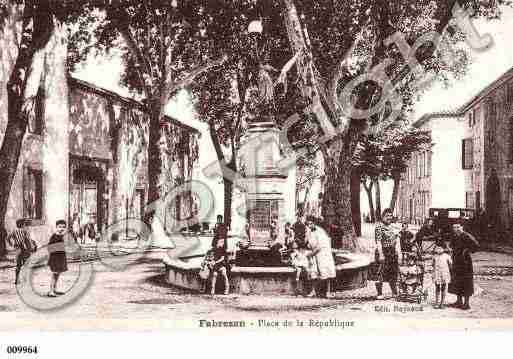 Ville de FABREZAN, carte postale ancienne