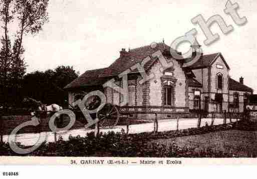 Ville de GARNAY, carte postale ancienne