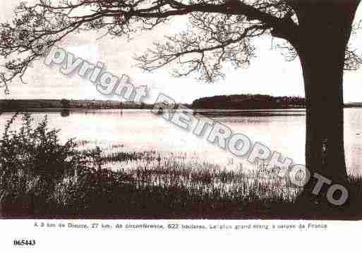 Ville de LINDREBASSE, carte postale ancienne