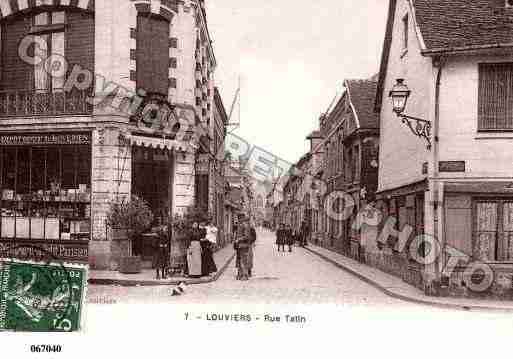 Ville de LOUVIERS, carte postale ancienne