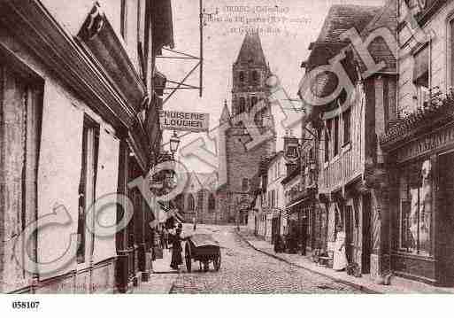 Ville de ORBEC, carte postale ancienne