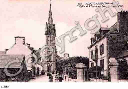 Ville de PLOUIGNEAU, carte postale ancienne