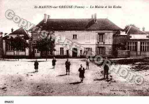 Ville de SAINTMARTINSUROREUSE, carte postale ancienne