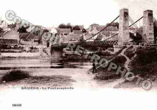 Ville de BRUEREALLICHAMPS, carte postale ancienne