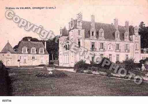 Ville de CHANCAY, carte postale ancienne