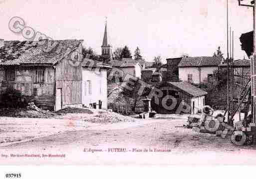 Ville de FUTEAU, carte postale ancienne